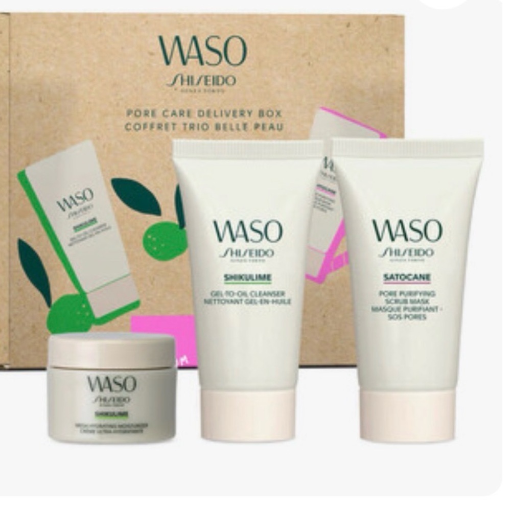 ✨Shiseido WASO 3-Step Skincare Set✨